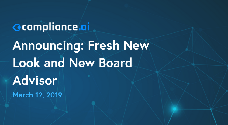 Announcing Fresh New Look and new Board Advisor