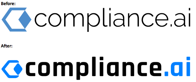 Compliance.ai Logo Comparison